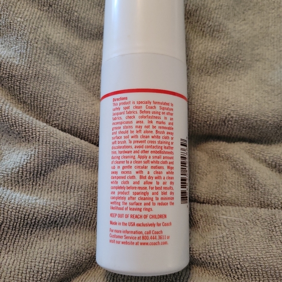 Coach Other Coach Cleaner And Signature Fabric Cleaner 6 Oz Opened